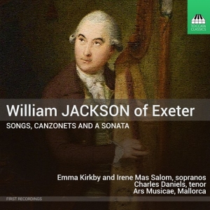 Jackson William Of Exeter - Songs, Canzonets And A Sonata i gruppen VI TIPSER / Julegavetips CD hos Bengans Skivbutik AB (3097082)