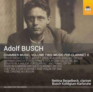 Busch Adolf - Chamber Music, Vol. 2 i gruppen VI TIPSER / Julegavetips CD hos Bengans Skivbutik AB (3097086)