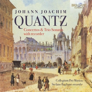 Quantz Johann Joachim - Concertos & Trio Sonatas With Recor i gruppen CD hos Bengans Skivbutik AB (3098854)