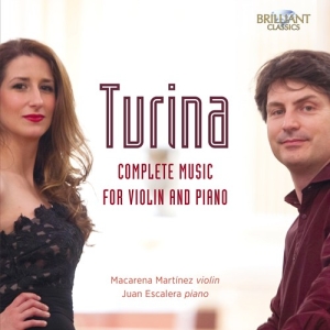 Turina Joaquin - Complete Music For Violin And Piano i gruppen CD hos Bengans Skivbutik AB (3098860)