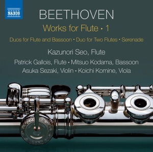 Beethoven Ludwig Van - Works For Flute, Vol. 1 i gruppen VI TIPSER / Julegavetips CD hos Bengans Skivbutik AB (3117687)