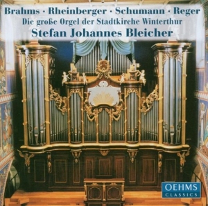 Brahms/Schumann - Stefan Johannes Bleicher Orgel i gruppen CD hos Bengans Skivbutik AB (3187330)