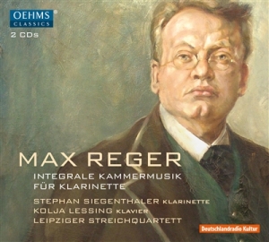 Reger Max - Complete Chamber Music For Clarinet i gruppen CD hos Bengans Skivbutik AB (3187501)