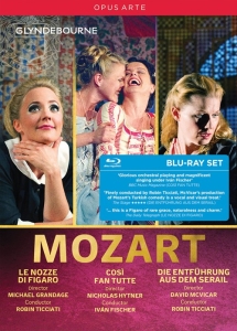 Mozart W A - Cosi Fan Tutte Die Entfuhrung Aus i gruppen Musikk / Musikkk Blu-Ray / Klassisk hos Bengans Skivbutik AB (3187509)