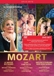 Mozart W A - Cosi Fan Tutte Die Entfuhrung Aus i gruppen DVD & BLU-RAY hos Bengans Skivbutik AB (3187529)