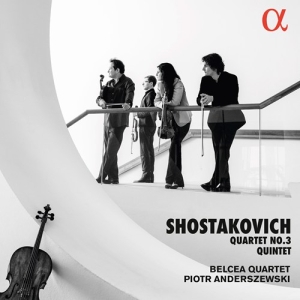 Shostakovich Dmitri - Quartet No.3 & Quintet i gruppen CD hos Bengans Skivbutik AB (3208395)