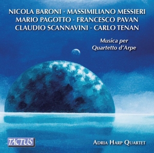 Various - Music For Harp Quartet i gruppen VI TIPSER / Julegavetips CD hos Bengans Skivbutik AB (3208437)