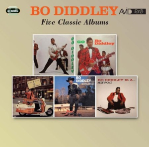 Diddley Bo - Five Classic Albums i gruppen CD hos Bengans Skivbutik AB (3212096)