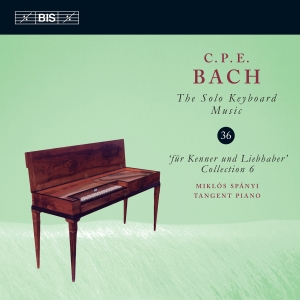 Bach C P E - Solo Keyboard Music, Vol. 36 i gruppen VI TIPSER / Julegavetips CD hos Bengans Skivbutik AB (3212128)