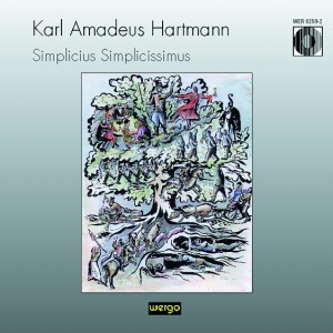 Hartmann Karl Amadeus - Simplicius Simplicissimus i gruppen CD hos Bengans Skivbutik AB (3217603)