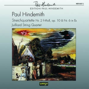 Hindemith Paul - String Quartets Nos. 2 & 6 i gruppen CD hos Bengans Skivbutik AB (3217628)