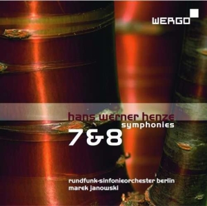 Henze Hans Werner - Symphonies Nos. 7 & 8 i gruppen CD hos Bengans Skivbutik AB (3217631)