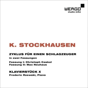 Stockhausen Karlheinz - Zyklus Für Einen Schlagzeuger   Kl i gruppen VI TIPSER / Julegavetips CD hos Bengans Skivbutik AB (3217636)