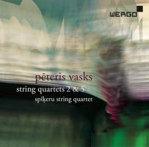 Vasks Peteris - String Quartets 2 & 5 i gruppen CD hos Bengans Skivbutik AB (3217638)