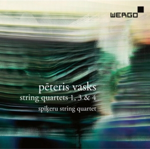 Vasks Peteris - String Quartets Nos. 1, 3 & 4 i gruppen CD hos Bengans Skivbutik AB (3217639)