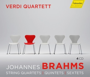 Brahms Johannes - String Quartets, Quintets, Sextets i gruppen CD hos Bengans Skivbutik AB (3223882)