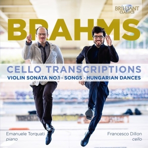 Brahms Johannes - Cello Transcriptions i gruppen CD hos Bengans Skivbutik AB (3223889)