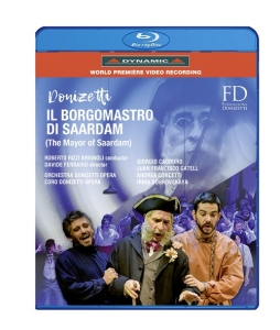 Donizetti Gaetano - Il Borgomastro Di Saardam (Blu-Ray) i gruppen Musikk / Musikkk Blu-Ray / Klassisk hos Bengans Skivbutik AB (3223901)