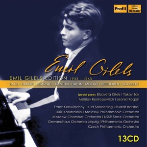 Various - Emil Gilels Edition (13 Cd) i gruppen CD hos Bengans Skivbutik AB (3224260)