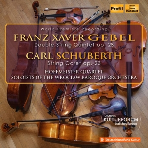 Gebel F X Schuberth Carl - Double String Quintet & Octet i gruppen CD hos Bengans Skivbutik AB (3231059)