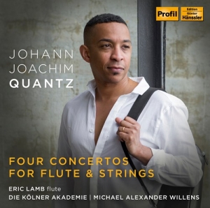 Quantz J J - Four Concertos For Flute & Strings i gruppen CD hos Bengans Skivbutik AB (3231061)