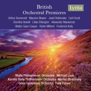 Various - British Orchestral Premieres (4 Cd) i gruppen CD hos Bengans Skivbutik AB (3231074)