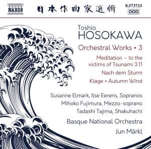 Hosokawa Toshio - Orchestral Works, Vol. 3 i gruppen VI TIPSER / Julegavetips CD hos Bengans Skivbutik AB (3231111)