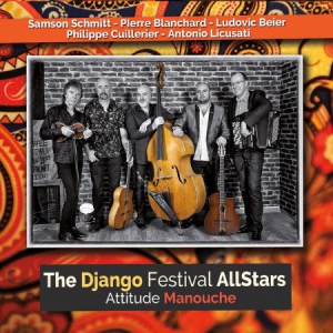 Django Festival Allstars - Attitude Manouche i gruppen CD hos Bengans Skivbutik AB (3232266)