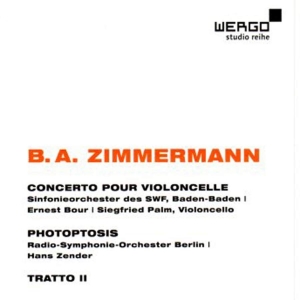 Zimmermann Bernd Alois - Cello Concerto Photoptosis Tratto i gruppen VI TIPSER / Julegavetips CD hos Bengans Skivbutik AB (3232345)