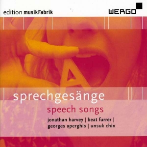 Harvey Furrer Aperghis Chin - Sprechgesänge - Speech Songs i gruppen CD hos Bengans Skivbutik AB (3236757)