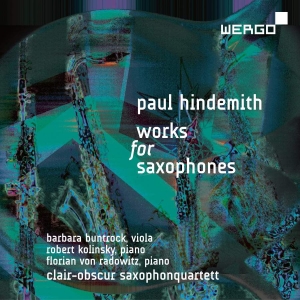 Hindemith Paul - Works For Saxophones i gruppen VI TIPSER / Julegavetips CD hos Bengans Skivbutik AB (3236772)