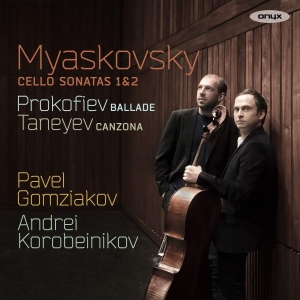 Myaskovsky Nikolay - Cello Sonatas Nos. 1 & 2 i gruppen VI TIPSER / Julegavetips CD hos Bengans Skivbutik AB (3249483)