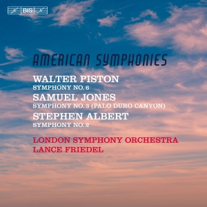 Piston Walter Jones Samuel Albe - American Symphonies i gruppen Musikk / SACD / Klassisk hos Bengans Skivbutik AB (3255487)