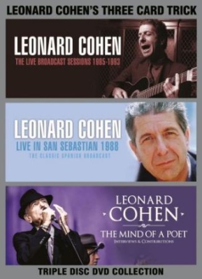 Cohen Leonard - Three Card Trick (3 Dvd) Documentar i gruppen DVD & BLU-RAY hos Bengans Skivbutik AB (3262056)