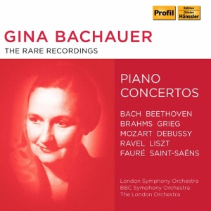 Various - Gina Bachauer - The Rare Recordings i gruppen CD hos Bengans Skivbutik AB (3265345)