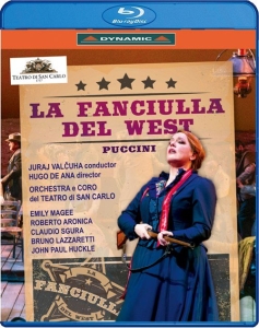 Puccini Giacomo - La Fanciulla Del West (Blu-Ray) i gruppen Musikk / Musikkk Blu-Ray / Klassisk hos Bengans Skivbutik AB (3265357)