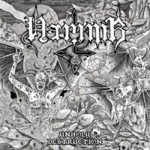 Hammr - Unholy Destruction i gruppen VINYL hos Bengans Skivbutik AB (3265983)