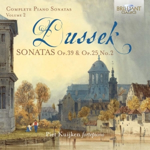 Dussek J L - Piano Sonatas Op.39 & Op.25 No.2 i gruppen CD hos Bengans Skivbutik AB (3266809)