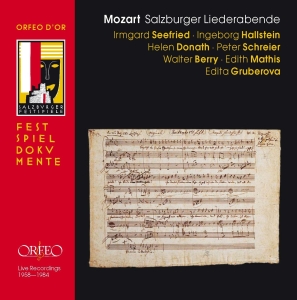 Mozart W A - Lieder i gruppen VI TIPSER / Julegavetips CD hos Bengans Skivbutik AB (3267018)