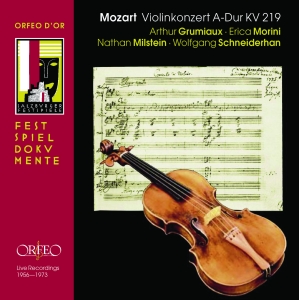 Mozart W A - Violin Concerto No. 5 i gruppen VI TIPSER / Julegavetips CD hos Bengans Skivbutik AB (3267020)