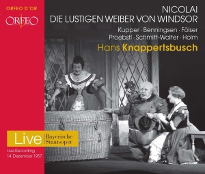 Nicolai Otto - Lustigen Weiber Von Windsor (Die) i gruppen CD hos Bengans Skivbutik AB (3267029)