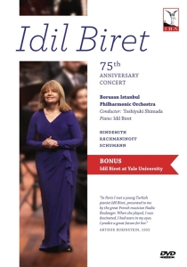 Idil Biret - Idil Biret 75Th Anniversary Concert i gruppen DVD & BLU-RAY hos Bengans Skivbutik AB (3274199)