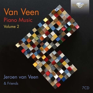 Veen Jeroen Van - Piano Music Vol. 2 (7 Cd) i gruppen CD hos Bengans Skivbutik AB (3274384)