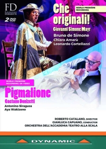 Donizetti Gaetano Mayr Giovanni - Pigmalione Che Originali! (2 Dvd) i gruppen DVD & BLU-RAY hos Bengans Skivbutik AB (3274394)