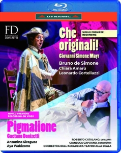 Donizetti Gaetano Mayr Giovanni - Pigmalione Che Originali! (Blu-Ray i gruppen Musikk / Musikkk Blu-Ray / Klassisk hos Bengans Skivbutik AB (3274395)