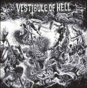 V/A - Vestibule Of Hell - Vestibule Of Hell i gruppen VINYL / Metal/ Heavy metal hos Bengans Skivbutik AB (3301670)