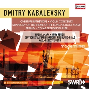 Kabalevsky Dmitry - Orchestral Works & Violin Concerto i gruppen CD hos Bengans Skivbutik AB (3302553)