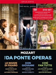 Mozart W A - The Da Ponte Operas (4 Dvd) i gruppen Musikkk-DVD & Bluray hos Bengans Skivbutik AB (3307307)