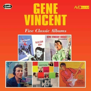 Vincent Gene - Five Classic Albums i gruppen CD hos Bengans Skivbutik AB (3309831)