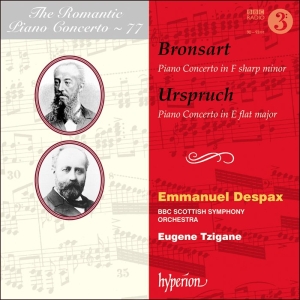 Bronsart Hans Urspruch Anton - Romantic Piano Concerto, Vol. 77 i gruppen VI TIPSER / Julegavetips CD hos Bengans Skivbutik AB (3309956)